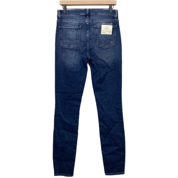 Nwt | Fidelity Denim Gwen High Waist Skinny Jeans in Sonoma Size 27 - Picture 6 of 7